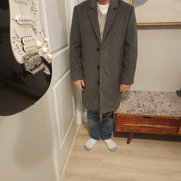 Michael Kors Fall/Winter Wool Gray Top Coat - Picture 1 of 6